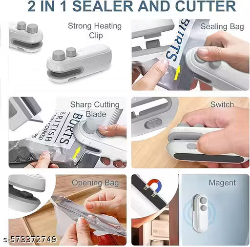 mini sealing machine 2 in 1 packet sealing