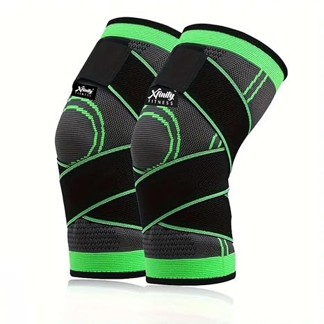 Knee Compression Sleeve, Knee Support for Sports Workout ( Pair Of 1 )