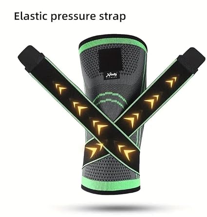 Knee Compression Sleeve, Knee Support for Sports Workout ( Pair Of 1 )