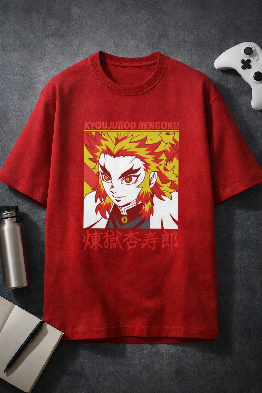 Kyojuro Rengoku Fire Power Oversized Tee