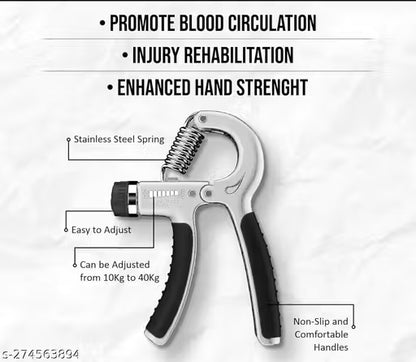Hand Grip Workout Strengthener, Adjustable Hand Gripper for Men & Women for Gym Workout Hand Exercise Equipment to Use in Home for Forearm