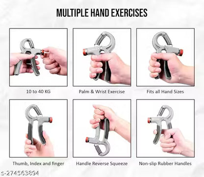 Hand Grip Workout Strengthener, Adjustable Hand Gripper for Men & Women for Gym Workout Hand Exercise Equipment to Use in Home for Forearm